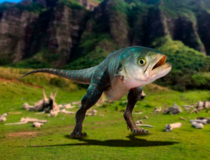 So I decided to join a T-rex and fish and this is the result
