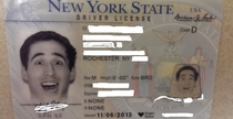 So I got my new drivers license PSA New York DMV has apparently stopped caring