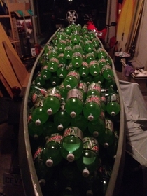 So I literally bought a boatload of Mountain Dew tonight