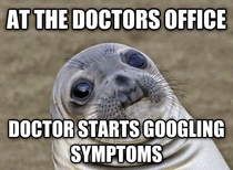 So I went to the doctor today