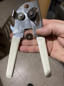 So if this is broken would it now be a cant opener