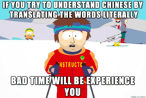 So Ive been learning Mandarin Chinese for about a year now