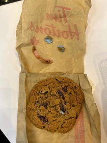 So much for my smiley cookie