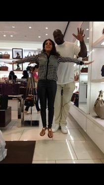 So my friend was levitated by Shaq today 