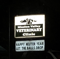 So my local Vet clinic likes to put up animal puns on their sign and I think this is my favorite