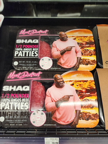 So Shaq is selling burgers now