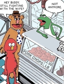 So thats what happened to Ms Piggy