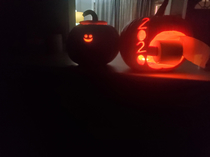 So the story is i made pumpkins today