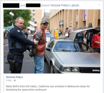 So Victoria Police posted this today