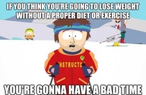 Some advice for people who are trying to lose weight