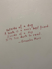 Some grade A bathroom graffiti in Salem Mass