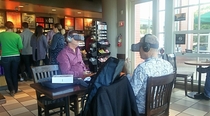 Some people go to Starbucks for the coffee Others go for sick VR sessions