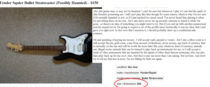 Somebody either has to buy this guitar or hire this legend to lead their sales team attendance may be spotty