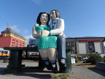 Someone asked for bad sculptures This one in Puerto Montt Chile