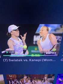 Someone at Hulu really doesnt like these two tennis players