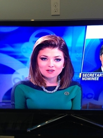 Someone from Star Trek has a part time job as a reporter