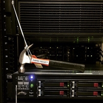 Someone installed a new tool in our server closet over the weekend