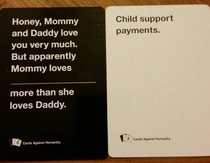 Sometimes CAH is too real