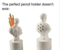Sometimes the pencil is mightier than the sword
