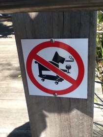 Sorry no cool dogs allowed