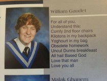 Speaking of good yearbook quotes it took me longer than Id care to admit to see this