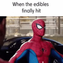 Spidey knows whats up