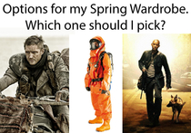 Spring  wardrobe choices