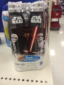 Star Wars Sunscreen so You Dont Join the Dark Side