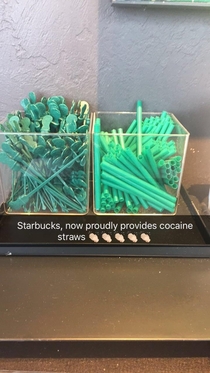 Starbucks - when you need something stronger than coffee