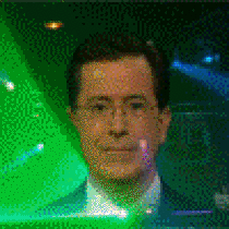 Stephen Colbert being Colbert