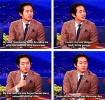 Steven Yeun and Fatherly Acceptance