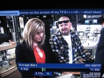Storage Wars should really review tweets before they go on TV