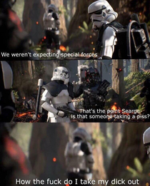 Stormtroopers have it harder than you think