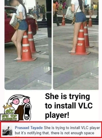 Story Of A VLC Install  lol