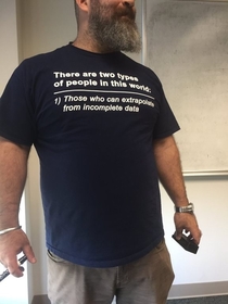 Students were asking this professor if his shirt is missing a nd part X-post from rpics