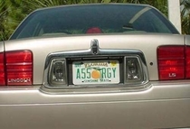 Suddenly popular when your new license plates arrive