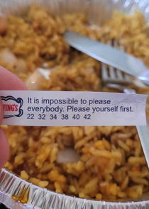 Sure thing fortune cookie