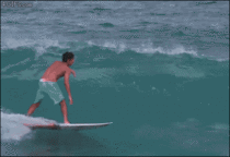 Surfing backflip