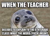 Teachers dont ever do this
