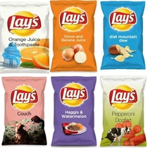 Terrible chip flavours