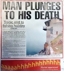 Thats and unfortunate ad placement