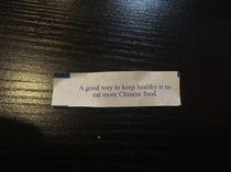 Thats not even a real fortune