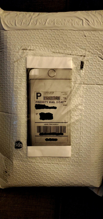 Thats one way to print the return shipping label