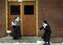 Thats what you get Sister Gertrude