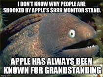 The Apple monitor stand is nothing new