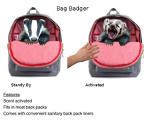 The bag badger The ultimate anti-theft accessory for your backpack or purse