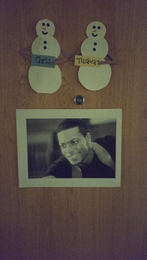 The beauty of college dorm nametags