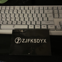 The brand name of my new keyboard 