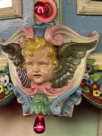 The cherubs on the carousel at Kennywood have had enough of your shit