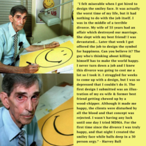 The creator of the Smiley Face was actually miserable
